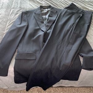 Men’s Tommy Hilfiger Blue Pinstripe Suit 38R